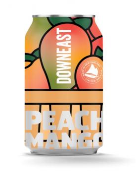 Downeast Cider House - Peach Mango Hard Cider (4 pack 12oz cans) (4 pack 12oz cans)
