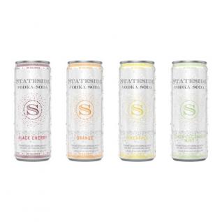 Stateside Distillery - Vodka Soda Variety Pack (8 pack 12oz cans) (8 pack 12oz cans)