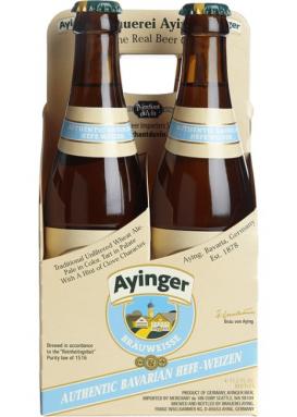 Brauerei Ayinger - Ayinger Brau-Weisse Hefe-weize (4 pack 12oz bottles) (4 pack 12oz bottles)