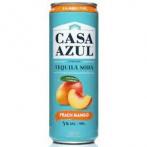 Casa Azul Tequila Soda - Peach Mango 4pkc (414)
