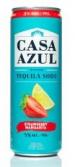 Casa Azul Tequila Soda - Strawberry Margarita 4pkc (414)