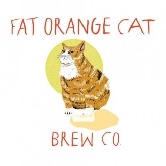 Fat Orange Cat Brew Co. - Fat Orange Cat Welcome To Harga (4 pack 16oz cans) (4 pack 16oz cans)