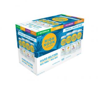 High Noon Sun Sips - Vodka Soda Tropical Variety Pack (8 pack 12oz cans) (8 pack 12oz cans)