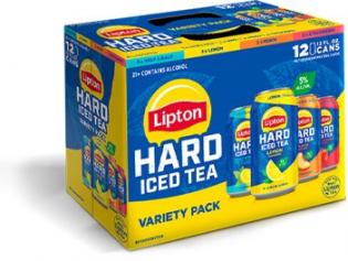 Lipton Hard Icea Tea - Variery Pack 12pkc (12 pack 12oz cans) (12 pack 12oz cans)