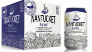 Nantucket Craft Cocktail - Blue Blueberry Vodka Soda (4 pack 12oz cans) (4 pack 12oz cans)