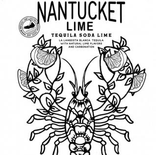 Nantucket Craft Cocktail - Lime Tequila Soda (4 pack 12oz cans) (4 pack 12oz cans)