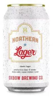 Oxbow Brewing Company - Northern Lager (6 pack 12oz cans) (6 pack 12oz cans)