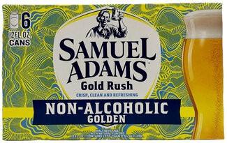 Sam Adams - Gold Rush Golden Lager N/A (6 pack 12oz cans) (6 pack 12oz cans)