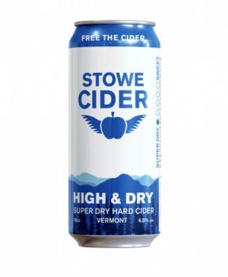 Stowe Cider High & Dry (4 pack 16oz cans) (4 pack 16oz cans)