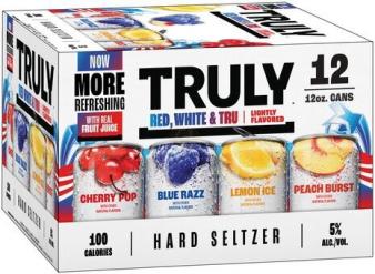 Truly - Red White & Tru Variety 12pkc (12 pack 12oz cans) (12 pack 12oz cans)