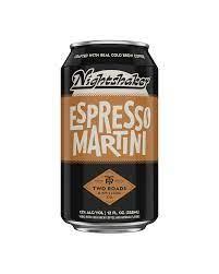 Two Roads Brewing - Nightshaker Espresso Martini (4 pack 12oz cans) (4 pack 12oz cans)