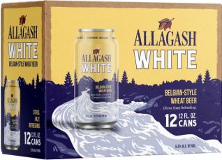 Allagash Brewing Company - Belgian White Ale (12 pack 12oz cans) (12 pack 12oz cans)