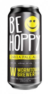 Wormtown Brewery Be Hoppy IPA (4 pack 16oz cans) (4 pack 16oz cans)